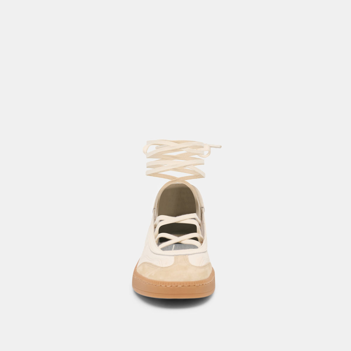 Dolce Vita Nyomie Ivory Multi Leather Sneakers