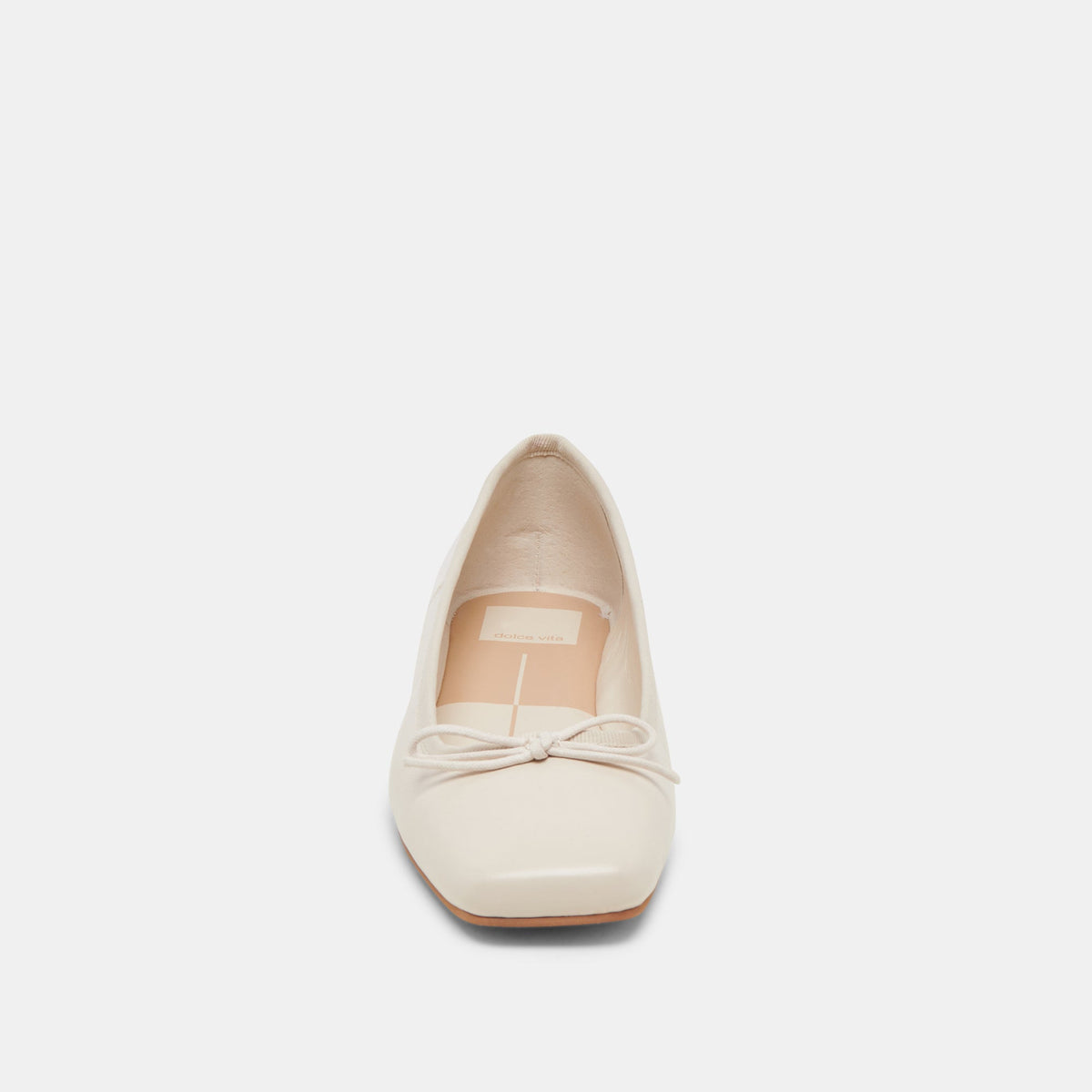 Dolce Vita Anisa Ballet Flats CREME CRINKLE PATENT