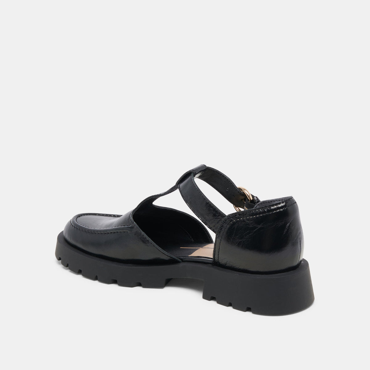 Dolce Vita EMILIO FLATS MIDNIGHT CRINKLE PATENT LEATHER