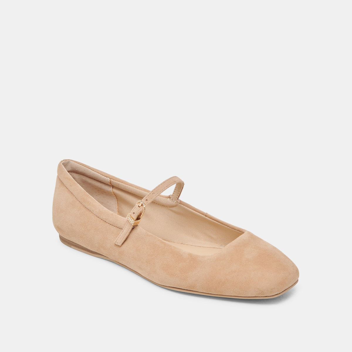 Dolce Vita Reyes Bamboo Suede Ballet Flats