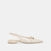 OFF WHITE CRINKLE PATENT