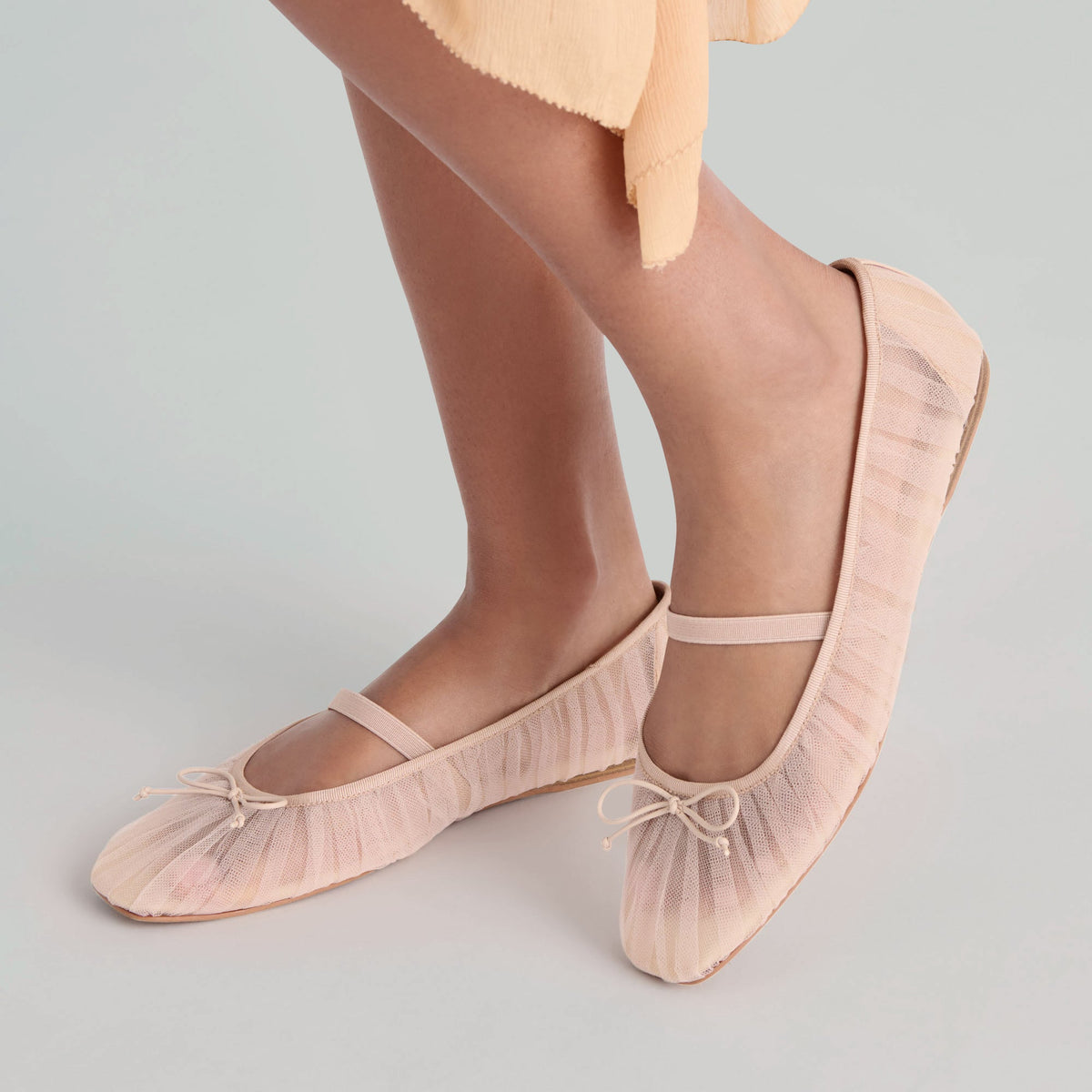 Dolce Vita Raeven Praline Tulle Ballet Flats