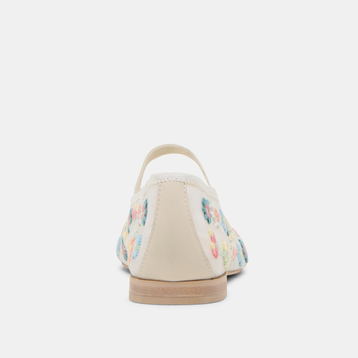 Dolce Vita CADEL FLORAL BALLET FLATS IVORY FLORAL MESH