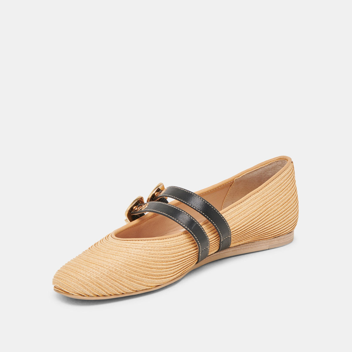 Dolce Vita BAYLEE BALLET FLATS NATURAL RAFFIA