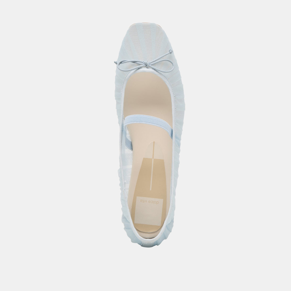 Dolce Vita Raeven Light Blue Tulle Ballet Flats