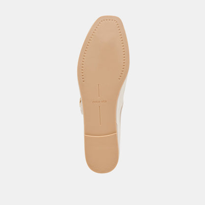 Dolce Vita TAMEKA BALLET FLATS BONE STRIPE MESH