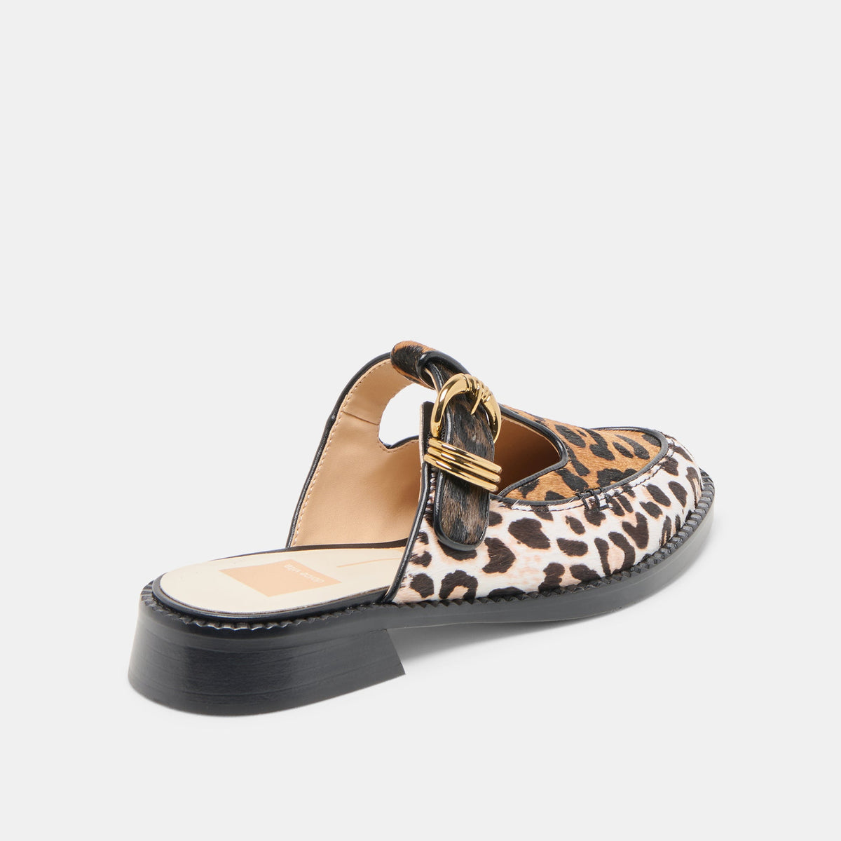 Dolce Vita Harlah Leopard Multi Calf Hair Flats