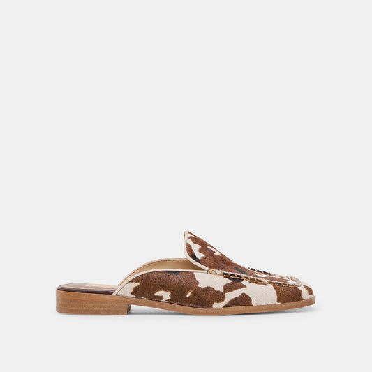 Dolce Vita Bradly Cocoa Taurus Calf Hair Flats