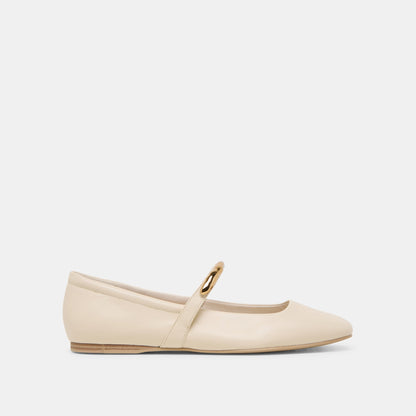 Dolce Vita RADYA BALLET FLATS CREME LEATHER