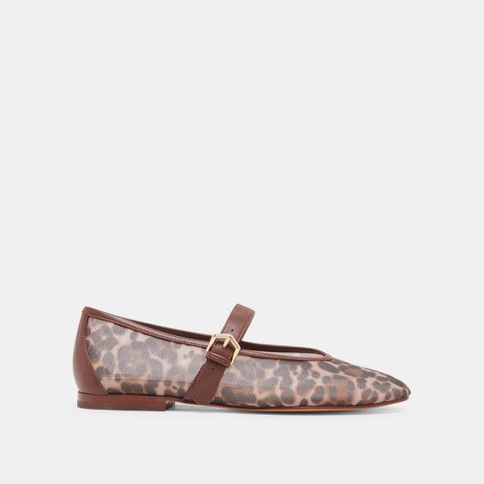 Dolce Vita ROSLYN BALLET FLATS LEOPARD MESH