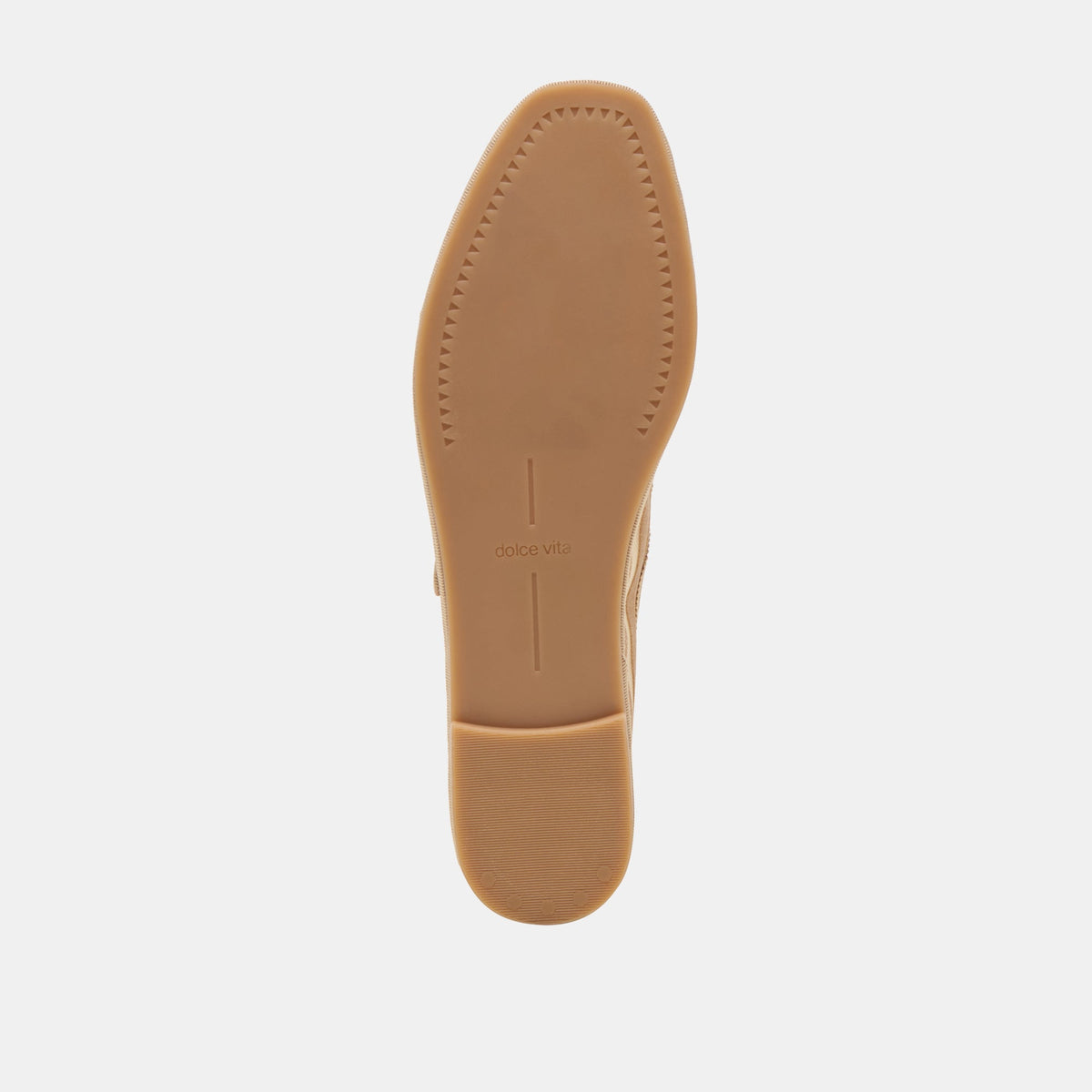 Dolce Vita TAMEKA BALLET FLATS TAN STRIPE MESH
