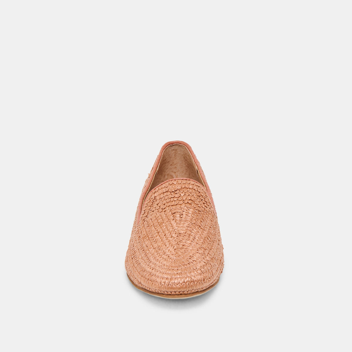 Dolce Vita Baylen Maple Woven Raffia Flats