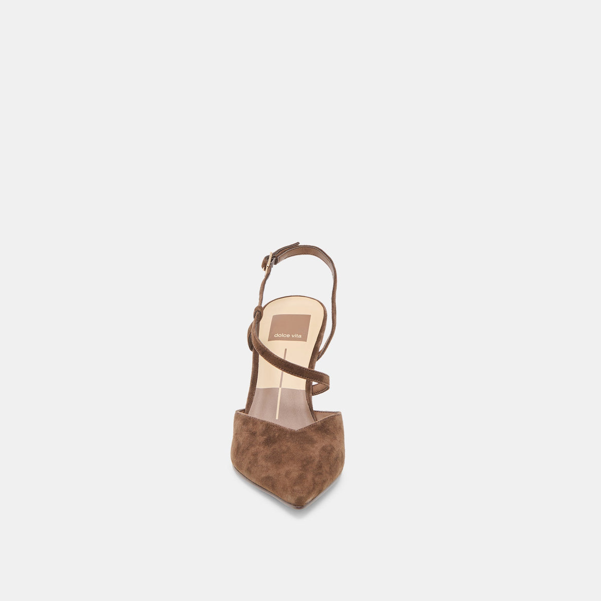 Dolce Vita Kamra Dk Brown Suede Heels