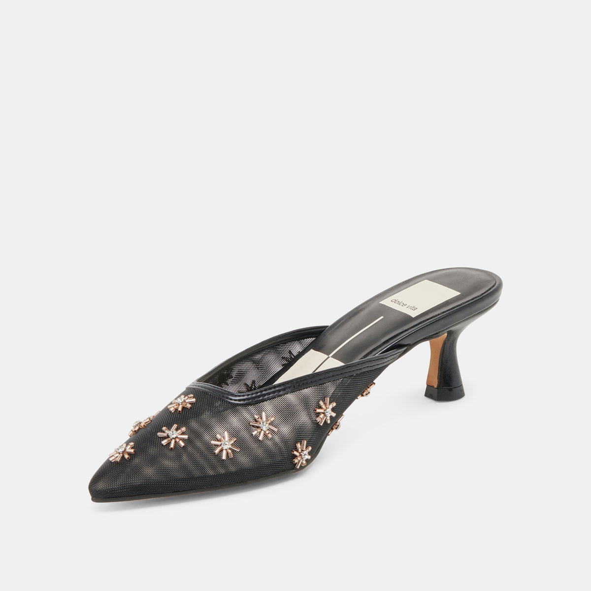 Dolce Vita CLARA HEELS BLACK MESH