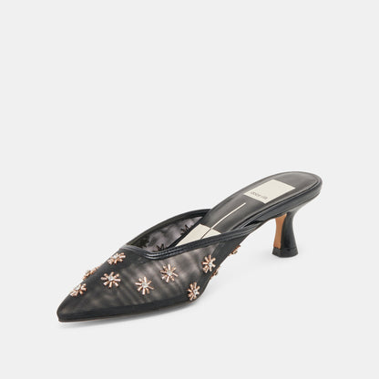 Dolce Vita CLARA HEELS BLACK MESH