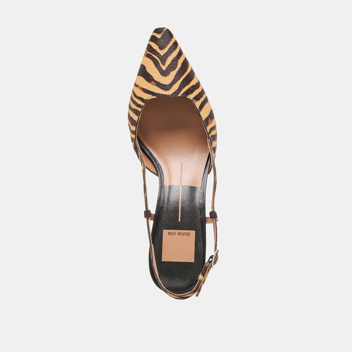 Dolce Vita Odela Tiger Calf Hair Heels