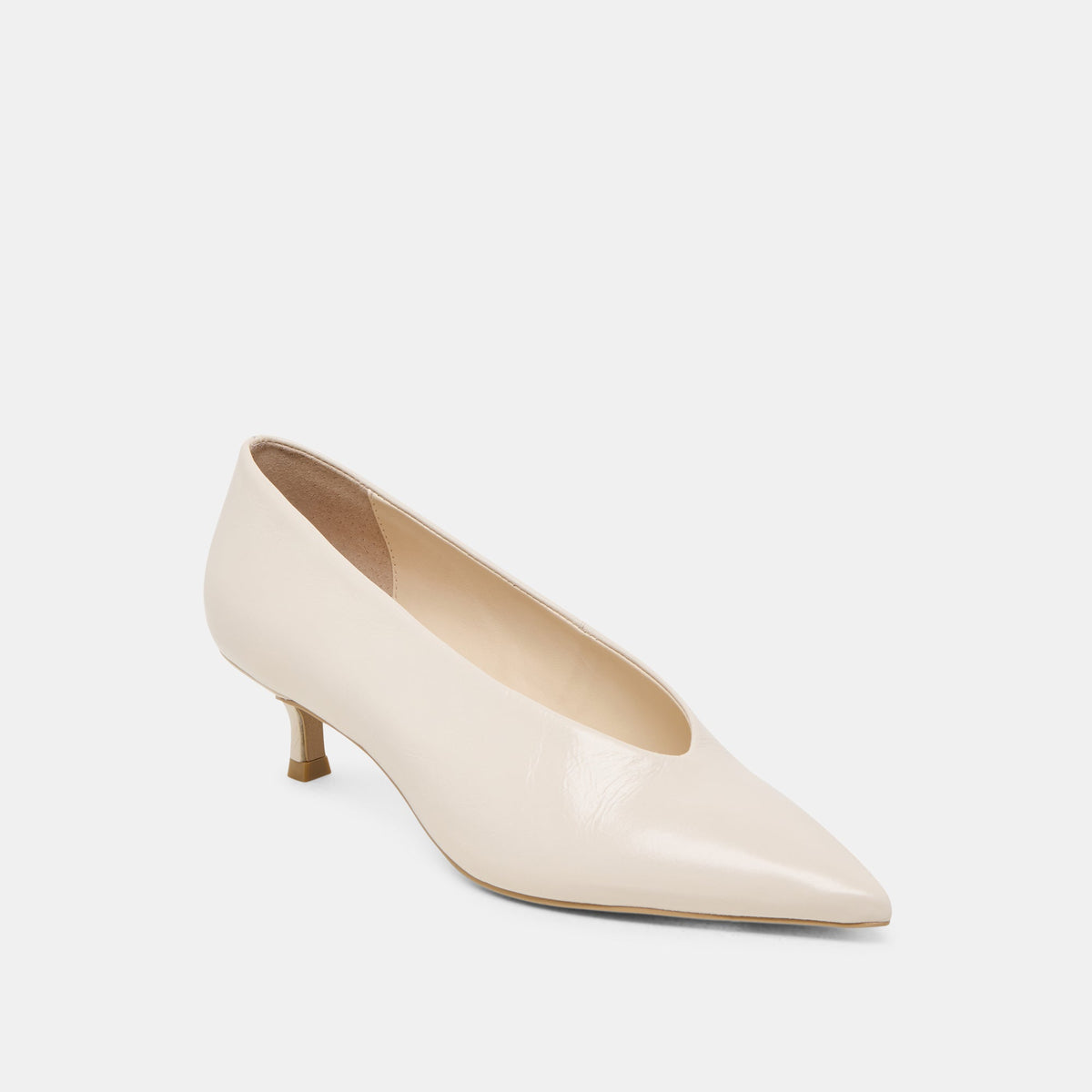 Dolce Vita ALWYN HEELS BONE CRINKLE PATENT