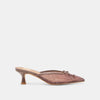 COGNAC PLAID MESH