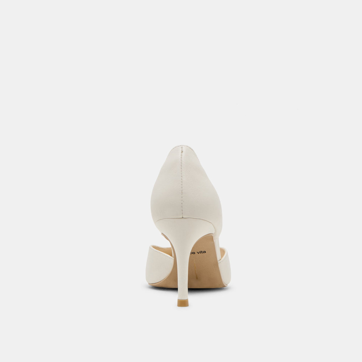 Dolce Vita ELOY HEELS WHITE LEATHER