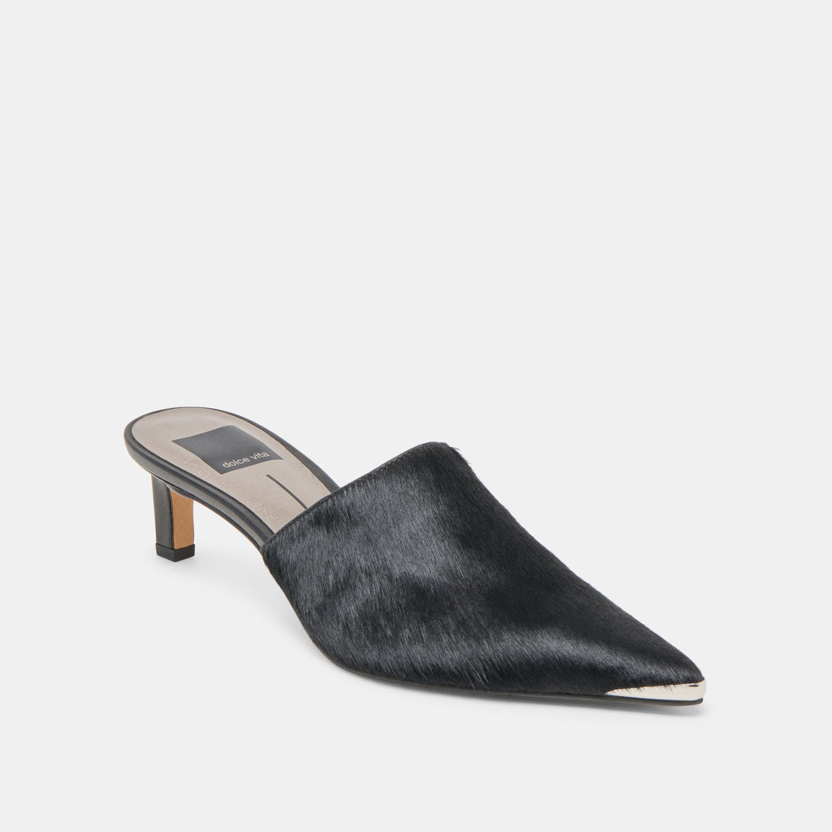 Dolce Vita Lexy Nero Calf Hair Heels