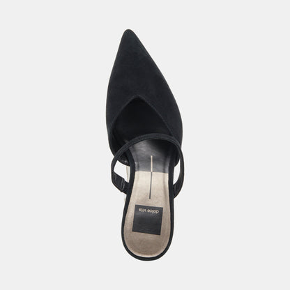 Dolce Vita KANIKA WIDE HEELS ONYX SUEDE