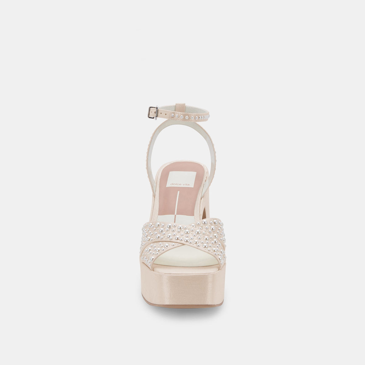 Dolce Vita WESSI PEARL HEELS VANILLA PEARLS