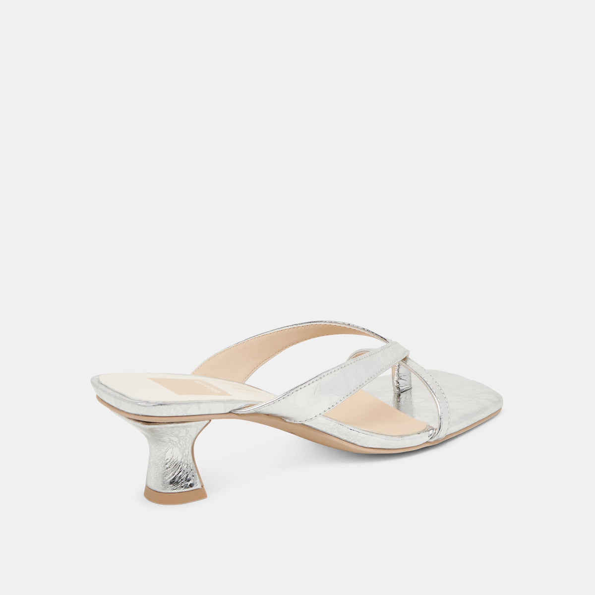 Dolce Vita BREVEL HEELS SILVER DISTRESSED LEATHER