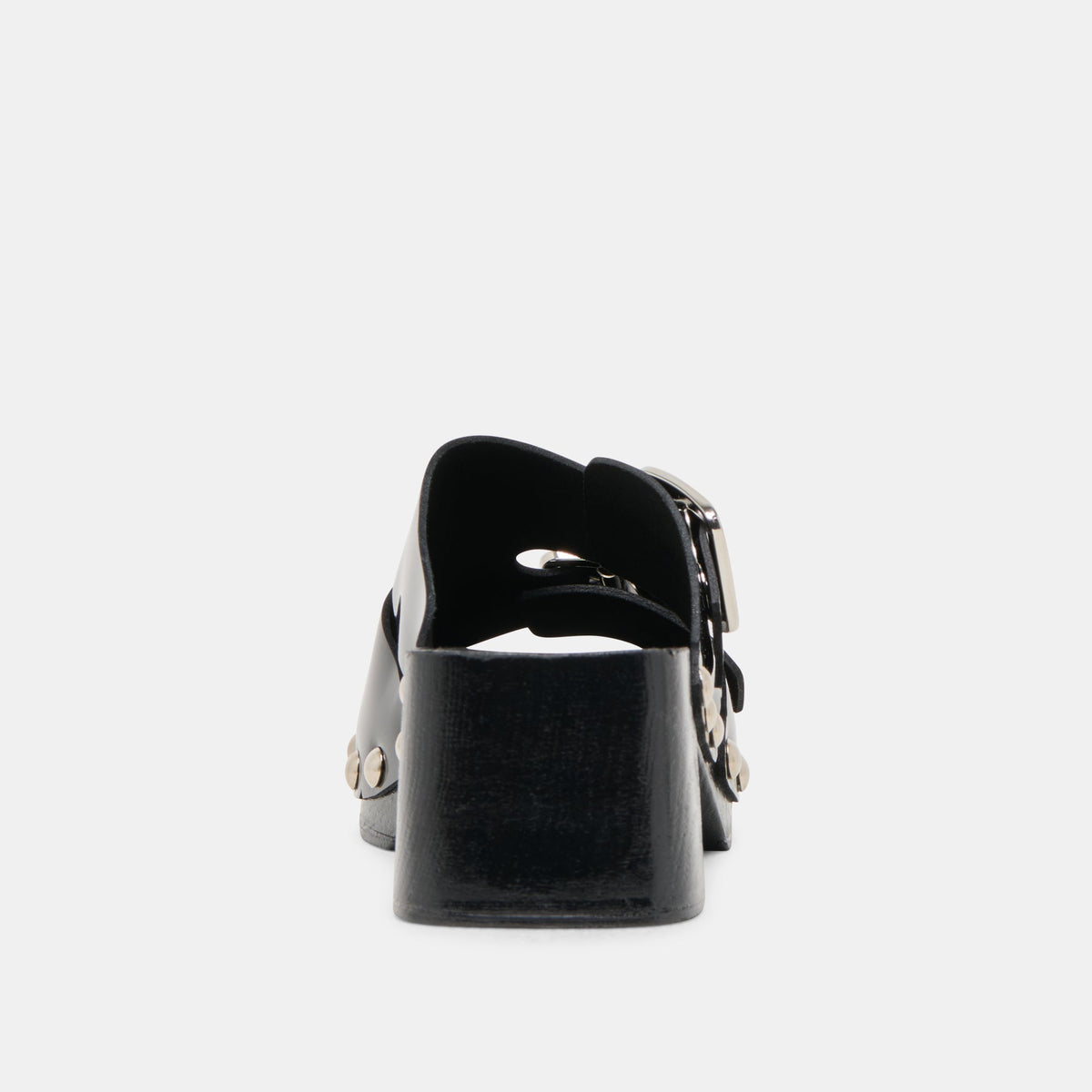Dolce Vita Melody Black Leather Heels