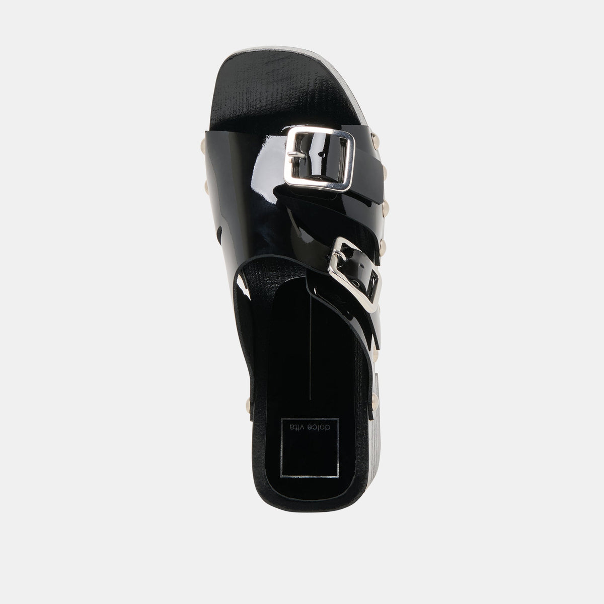 Dolce Vita Melody Black Leather Heels