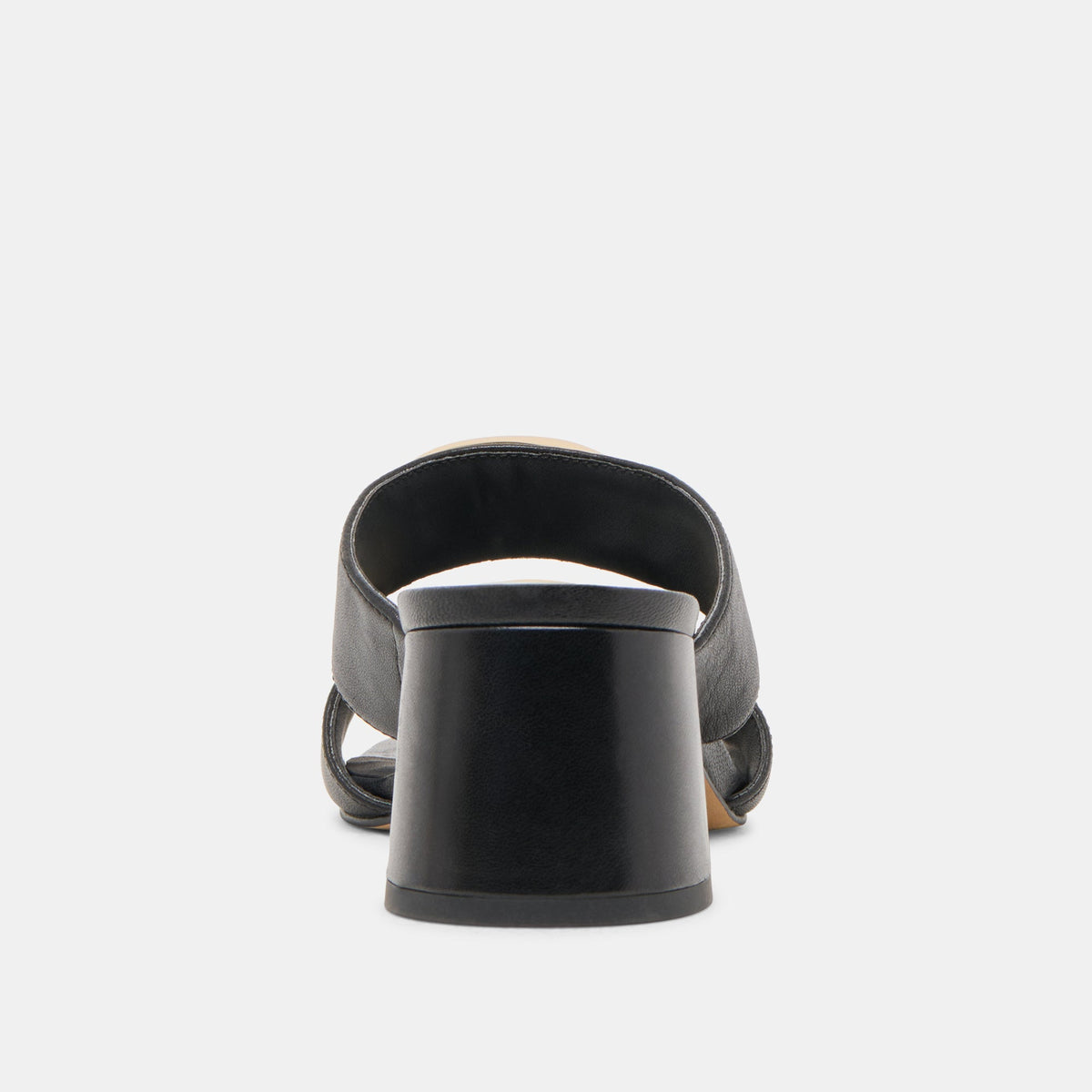 Dolce Vita Barnet Black Leather Heels
