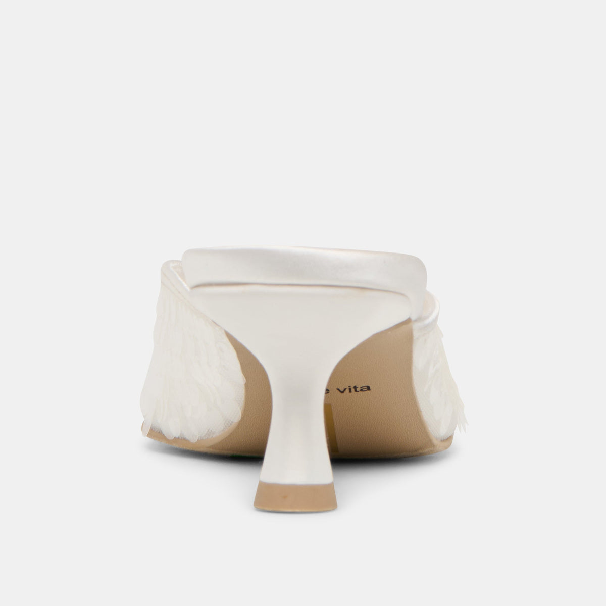 Dolce Vita Cleo Ivory Sequin Heels