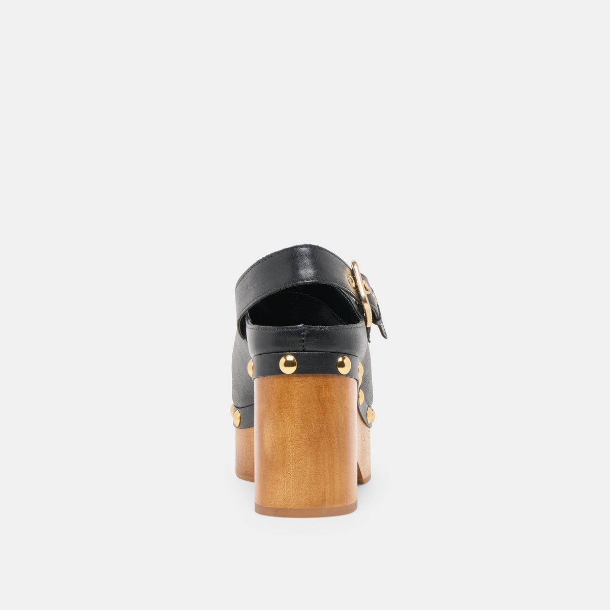 Dolce Vita Adelan Black Leather Clogs