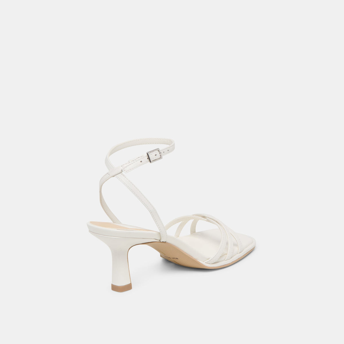 Dolce Vita Manji True White Leather Heels