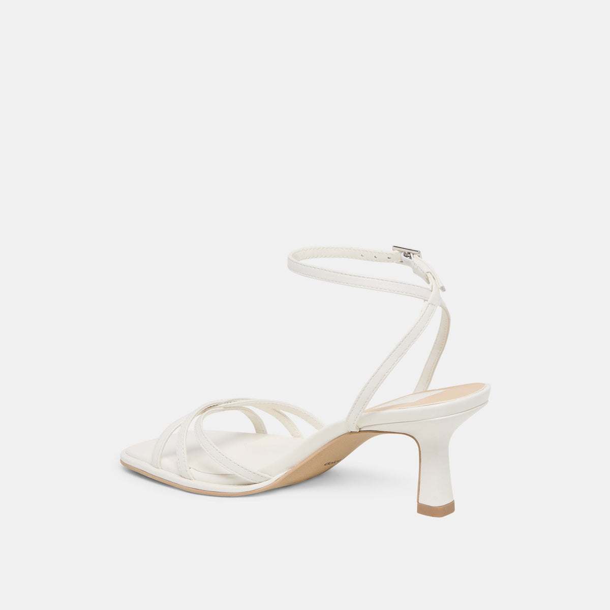 Dolce Vita Manji True White Leather Heels