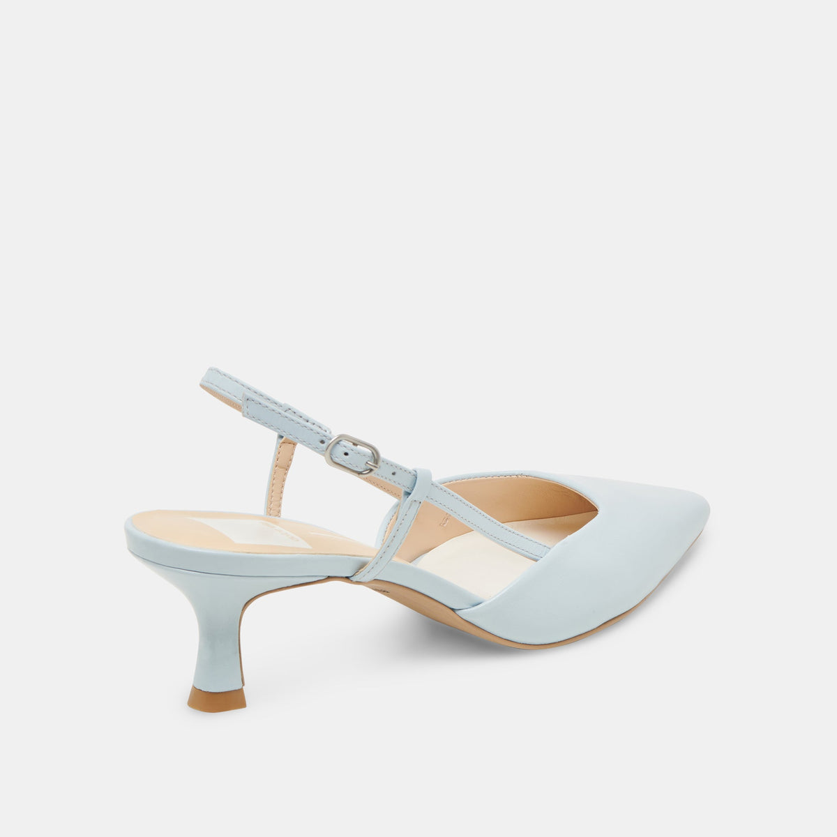 Dolce Vita Odela Ice Blue Leather Heels