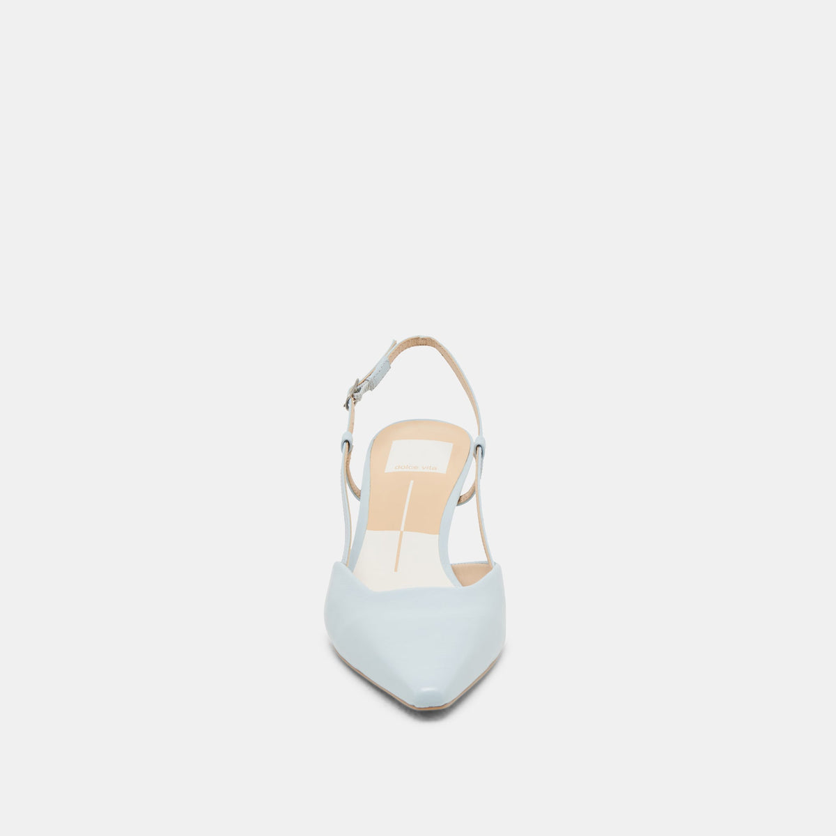 Dolce Vita Odela Ice Blue Leather Heels
