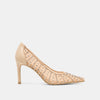 BLUSH LACE MESH
