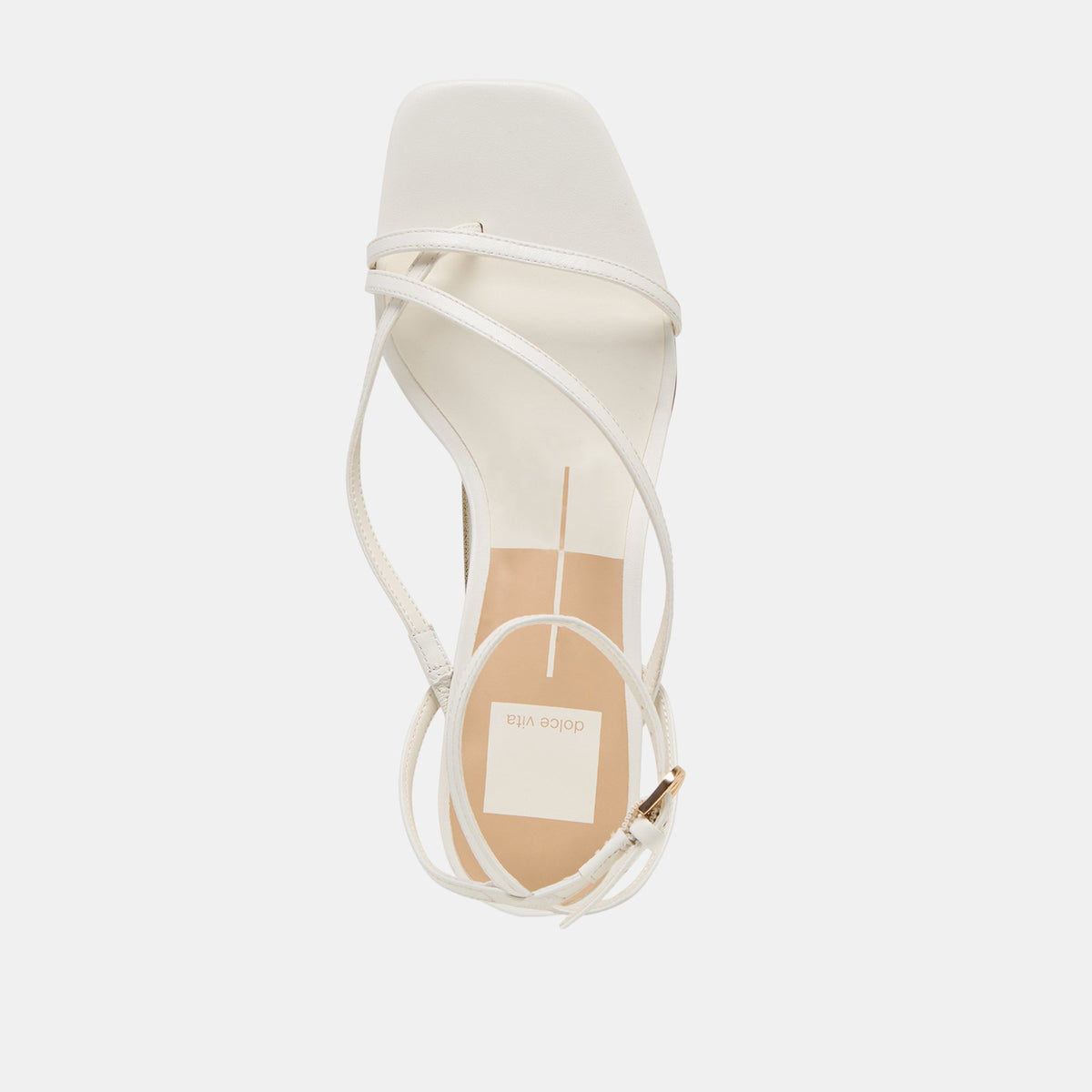 Dolce Vita Karlos True White Leather Sandals