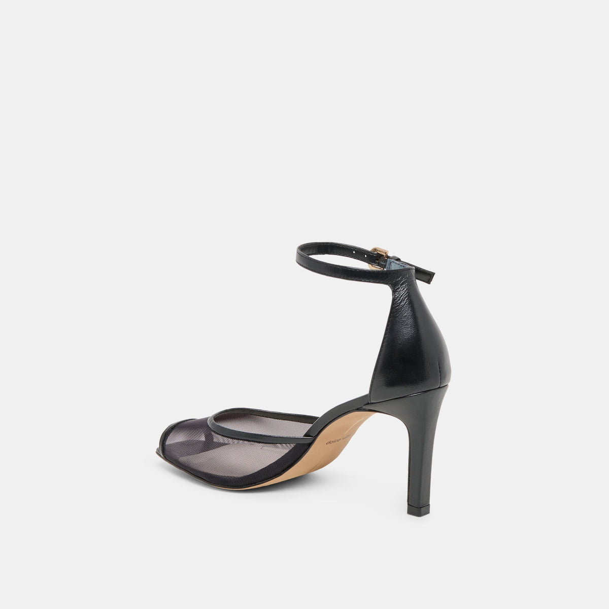 Dolce Vita Serlo Onyx Mesh Heels