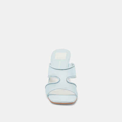 Dolce Vita Gitel Wide Ice Blue Mesh Heels