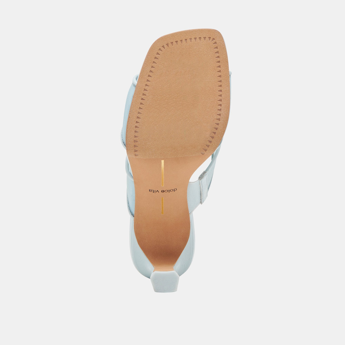 Dolce Vita Gitel Wide Ice Blue Mesh Heels