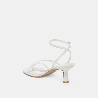 Dolce Vita MORAH HEELS TRUE WHITE LEATHER