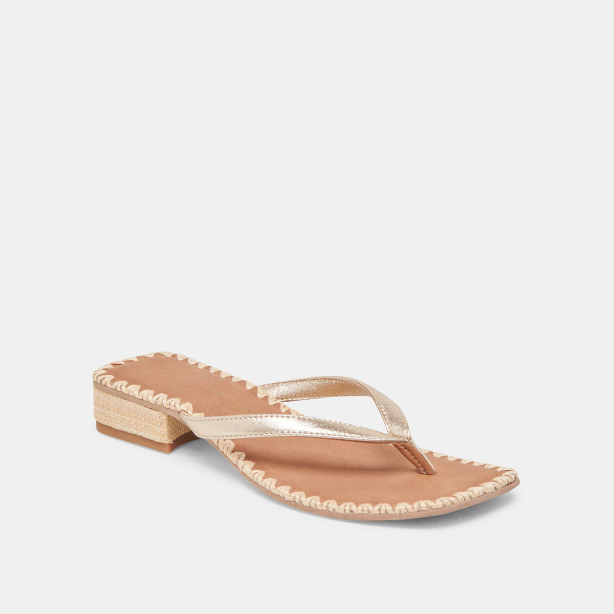 Dolce Vita BARTY SANDALS GOLD METALLIC LEATHER