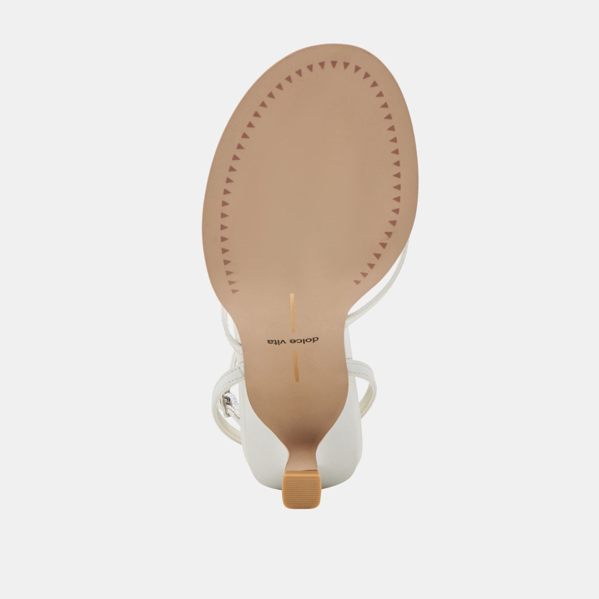 Dolce Vita MORAH WIDE HEELS TRUE WHITE LEATHER