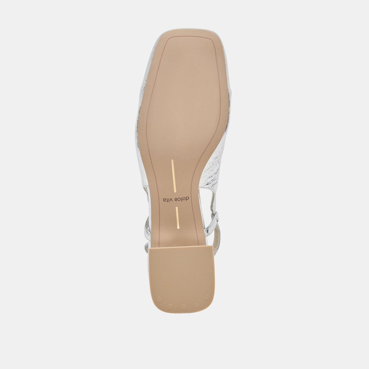 Dolce Vita MELLI HEELS SILVER DISTRESSED LEATHER