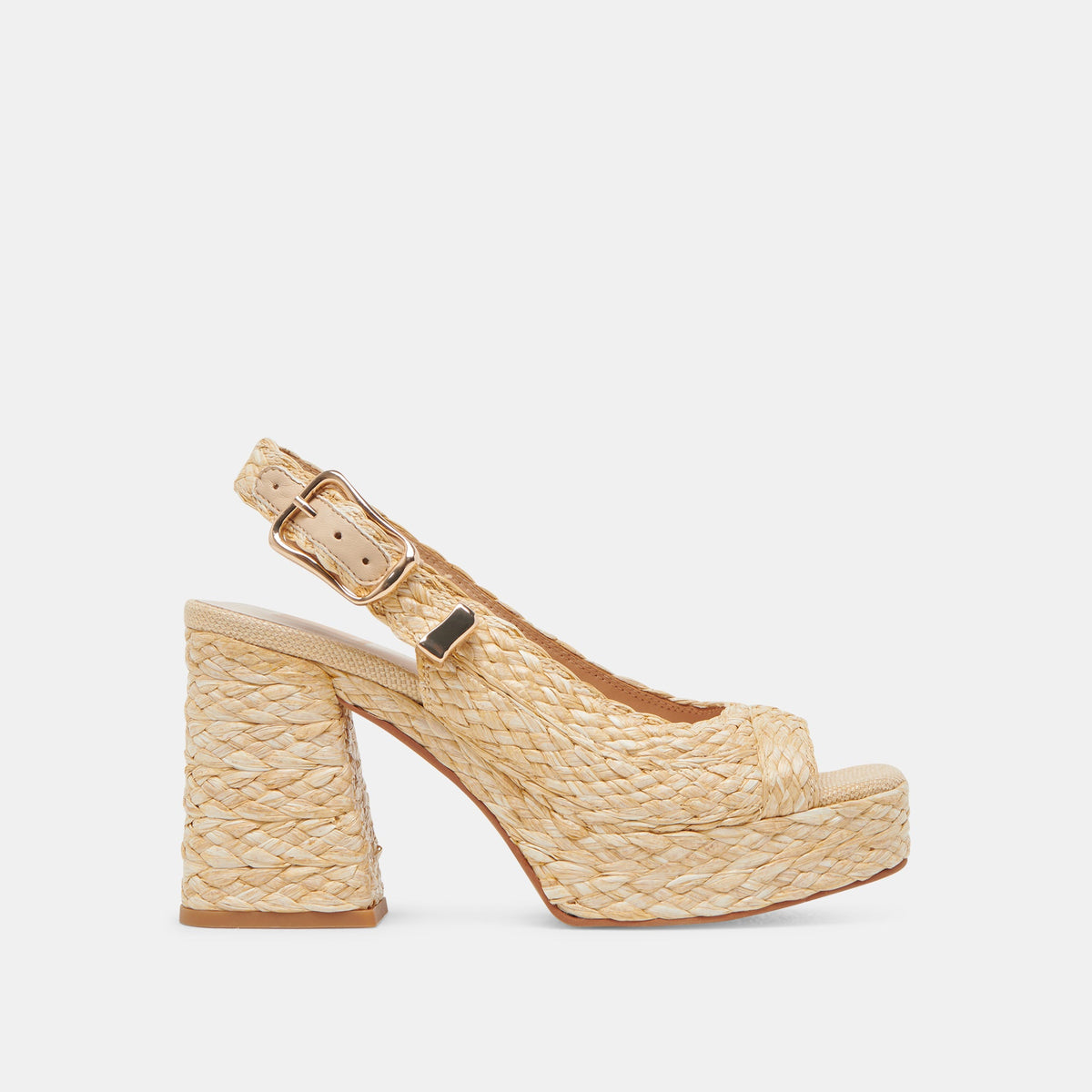 Dolce Vita FLORES HEELS NATURAL RAFFIA