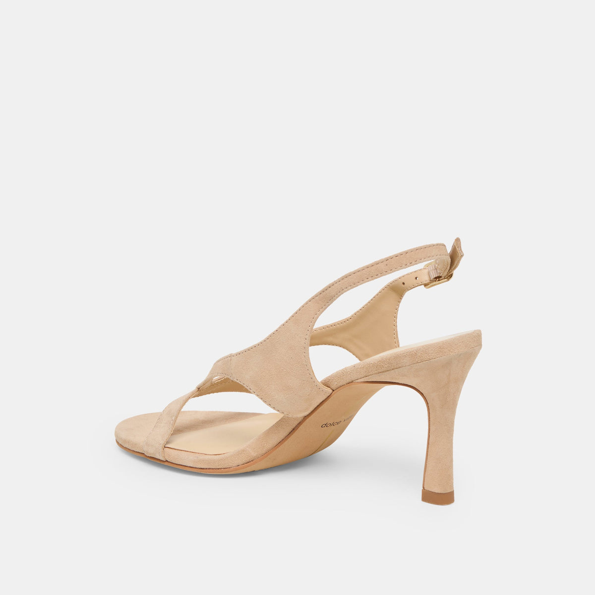 Dolce Vita Izela Bamboo Suede Heels