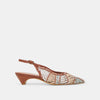 TAN MULTI WOVEN LEATHER