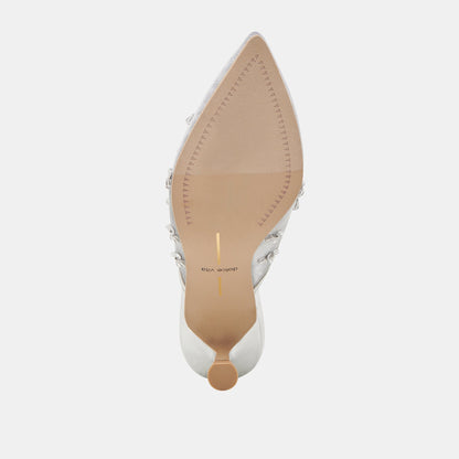 Dolce Vita CLARA HEELS SILVER MESH