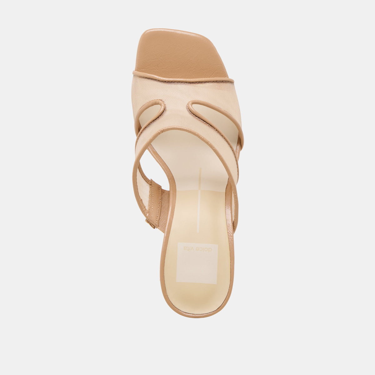 Dolce Vita Gitel Light Tan Mesh Heels